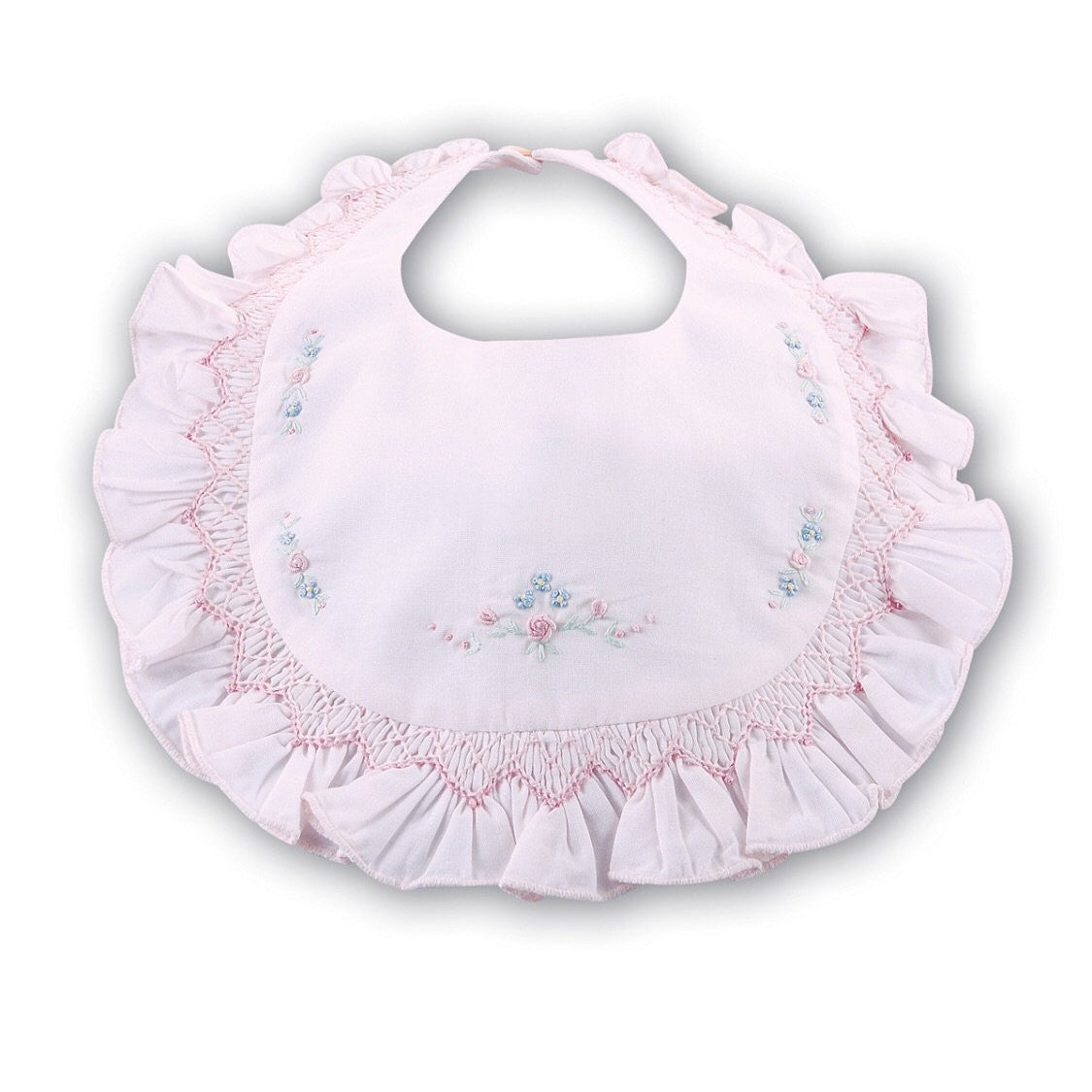 Sarah Louise Ruffle Bib